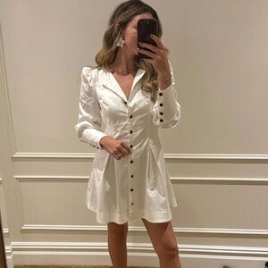 REFORMATION Lovisa White Dress